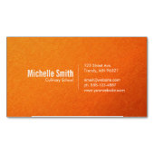 繊維勾配 マグネット名刺 (正面)