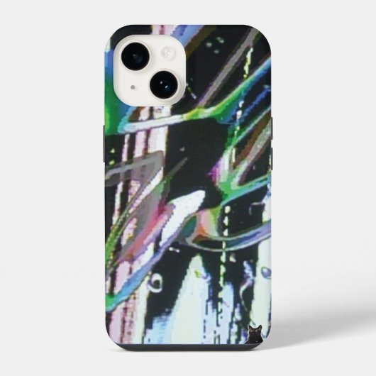 繊維状KCイメージ iPhoneケース (裏面)