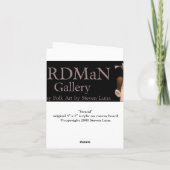 繊維-メッセージカード カード (裏面)