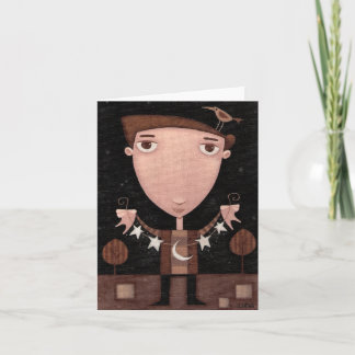 繊維-メッセージカード カード