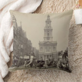 繊維、c.1880 (セピア色の写真) クッション (ブランケット)