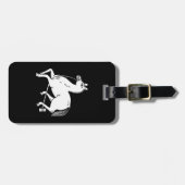 繋がれたチャンピオン馬 ラゲッジタグ (正面横)