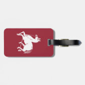 繋がれたチャンピオン馬 ラゲッジタグ (裏面横)