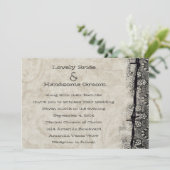 繋がれた故国の結婚式招待状を得ること 招待状 (スタンド正面)