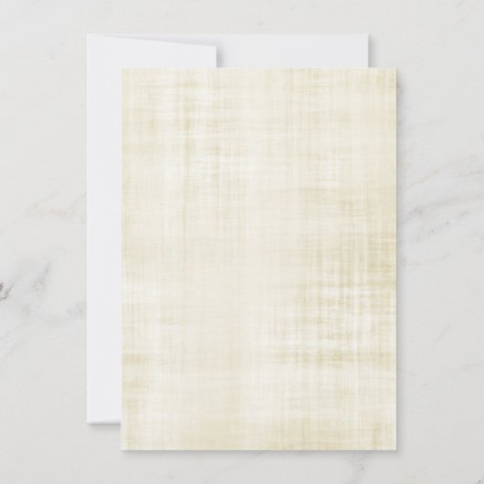 繋がれた素朴な国の結婚式招待状を得ること 招待状 (裏面)