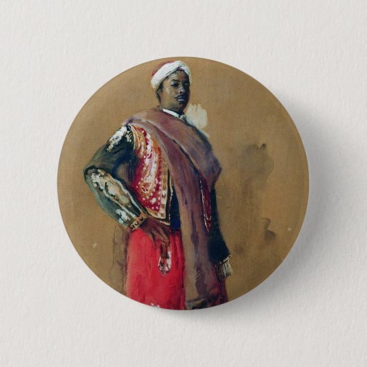 繋ぎ止めて下さい 缶バッジ (正面)