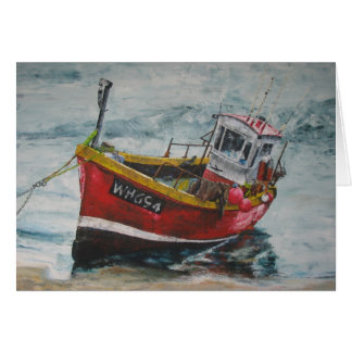 繋ぎ止められた漁船