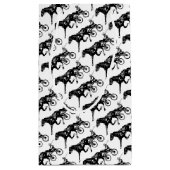 繋駕競走のギフトバッグ スモールペーパーバッグ (裏面)