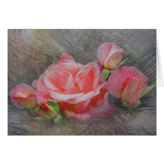 織られるばら色家族