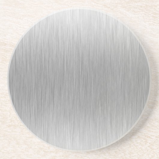 織られるブラシをかけられたアルミニウムステンレス鋼 コースター (正面)
