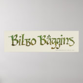 織られるBILBO BAGGINS™ ポスター (正面)