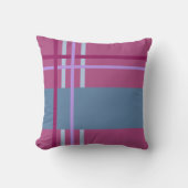 織りストライプ装飾用クッション クッション (正面)