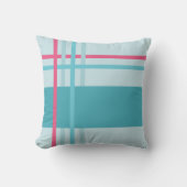 織りストライプ装飾用クッション クッション (正面)