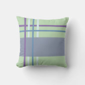 織りストライプ装飾用クッション クッション (正面)