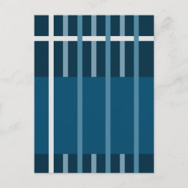 織りストライプ1 ポストカード