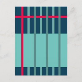織りストライプ1 ポストカード