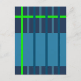 織りストライプ1 ポストカード