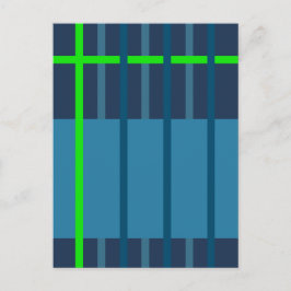 織りストライプ1 ポストカード