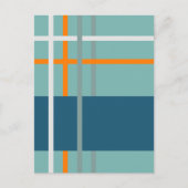 織りストライプ2 ポストカード (正面)