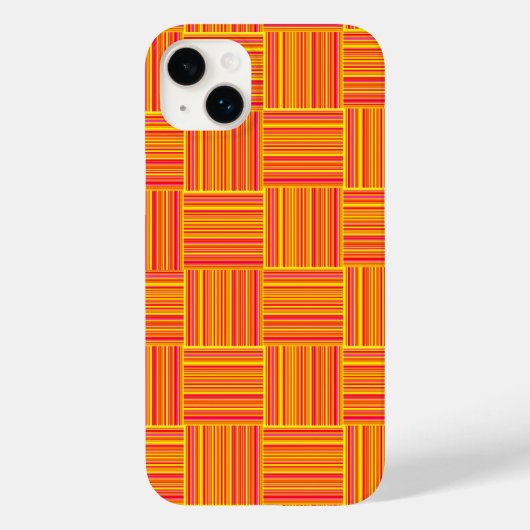 織りストライプ Case-Mate iPhoneケース (裏面)