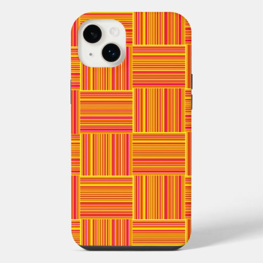 織りストライプ iPhoneケース (裏面)