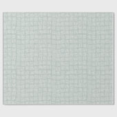 織りテクスチャ – 濃い青 ラッピングペーパー (フラット)