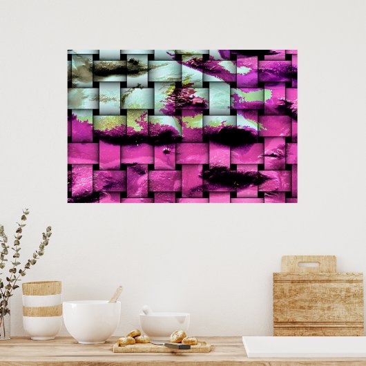 織りビーチ ポスター (キッチン)