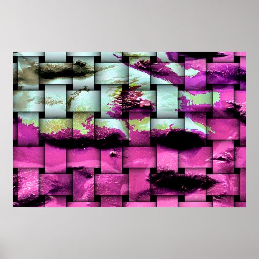 織りビーチ ポスター (正面)