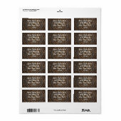 織りマット ラベル (フルシート)