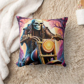 織り交ぜた枝を乗り越える クッション (ブランケット)