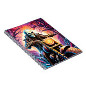 織り交ぜた枝を乗り越える ノートブック (右側)