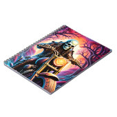 織り交ぜた枝を乗り越える ノートブック (左側)