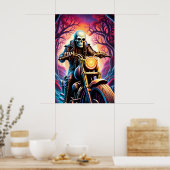 織り交ぜた枝を乗り越える ポスター (キッチン)