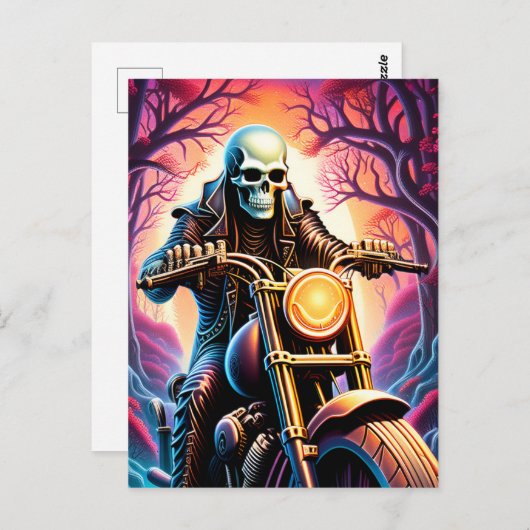 織り交ぜた枝を乗り越える ポストカード (正面/裏面)