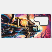 織り交ぜた枝を乗り越える SAMSUNG GALAXYケース (裏面横)