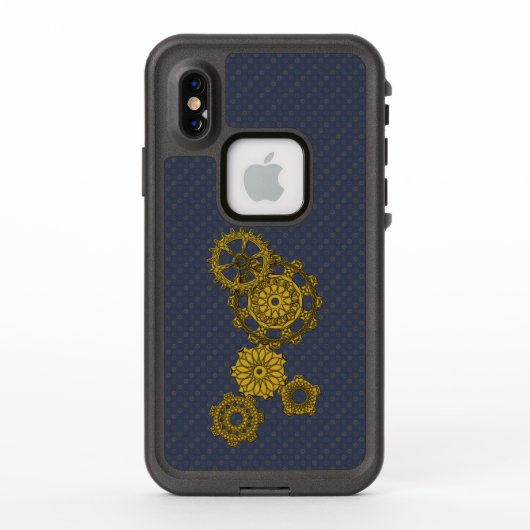織り交ぜられた時計仕掛けのLifeproofケース LifeProof iPhoneケース (裏面)