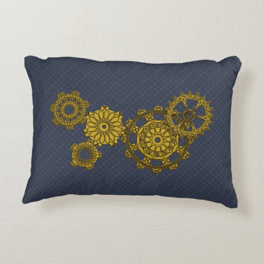 織り時計用アクセント枕 アクセントクッション (裏面)