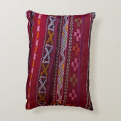 織り枕模様 アクセントクッション (裏面(縦))