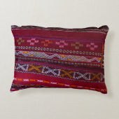 織り枕模様 アクセントクッション (裏面)