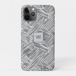 織り柄デザインアート iPhone 11 PROケース