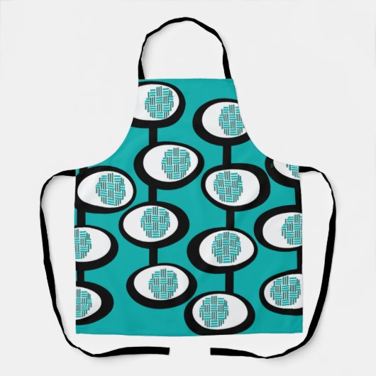 織り楕円 エプロン (正面)