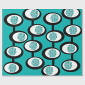 織り楕円 ラッピングペーパー (フラット)