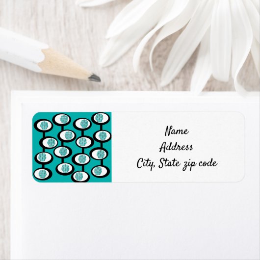 織り楕円 ラベル (インサイチュ)