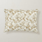 織り模様の蘭 アクセントクッション (裏面)