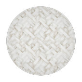 織り白バスケット織り ブライダルシャワー カッティングボード (正面)