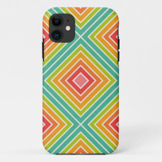 織り目加工のダイヤモンドのiPhone 5の場合 iPhone 11 ケース