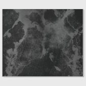 織り目加工のビロードの一見を用いる黒い包装紙 ラッピングペーパー (フラット)