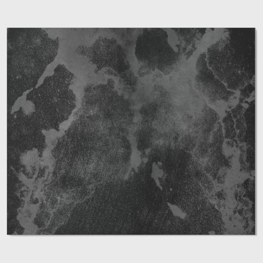 織り目加工のビロードの一見を用いる黒い包装紙 ラッピングペーパー (フラット)