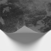 織り目加工のビロードの一見を用いる黒い包装紙 ラッピングペーパー (角)