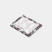 織り目加工の三角形のパイナップルパターン ポストイット (アングル)